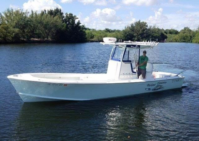 Captain Mark on the boat