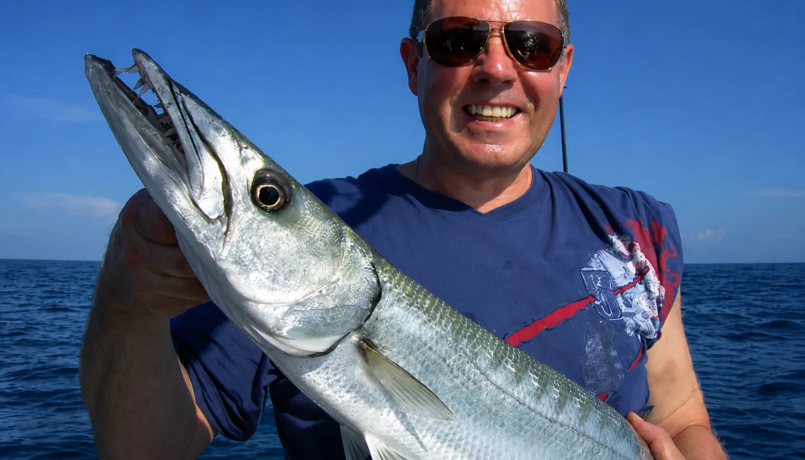 Deep sea fishing in the Gulf of Mexico